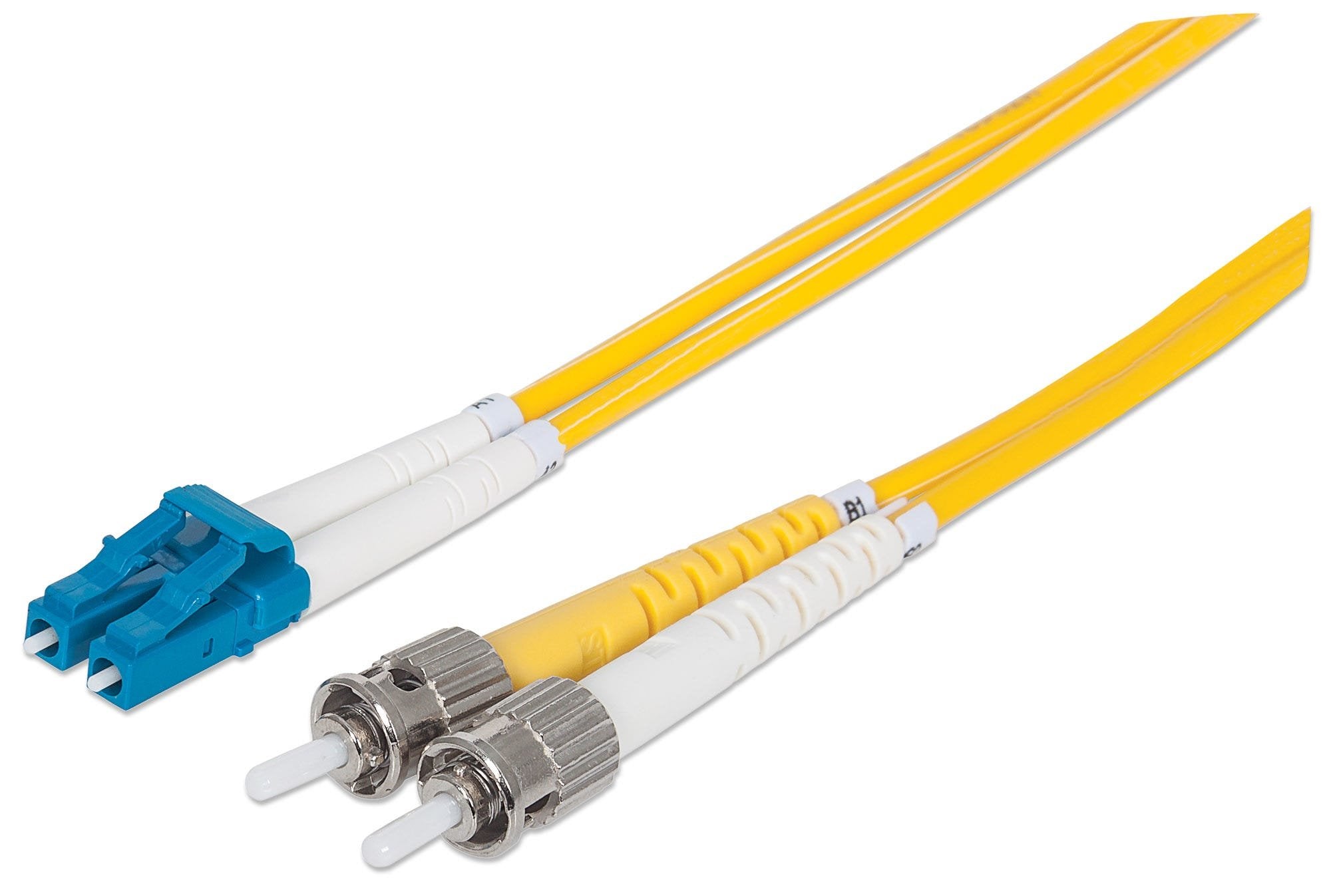 EAN 0766623516952 - Intellinet 516952 Cable de fibra óptica e InfiniBand 3 m LC ST Amarillo imagen 1
