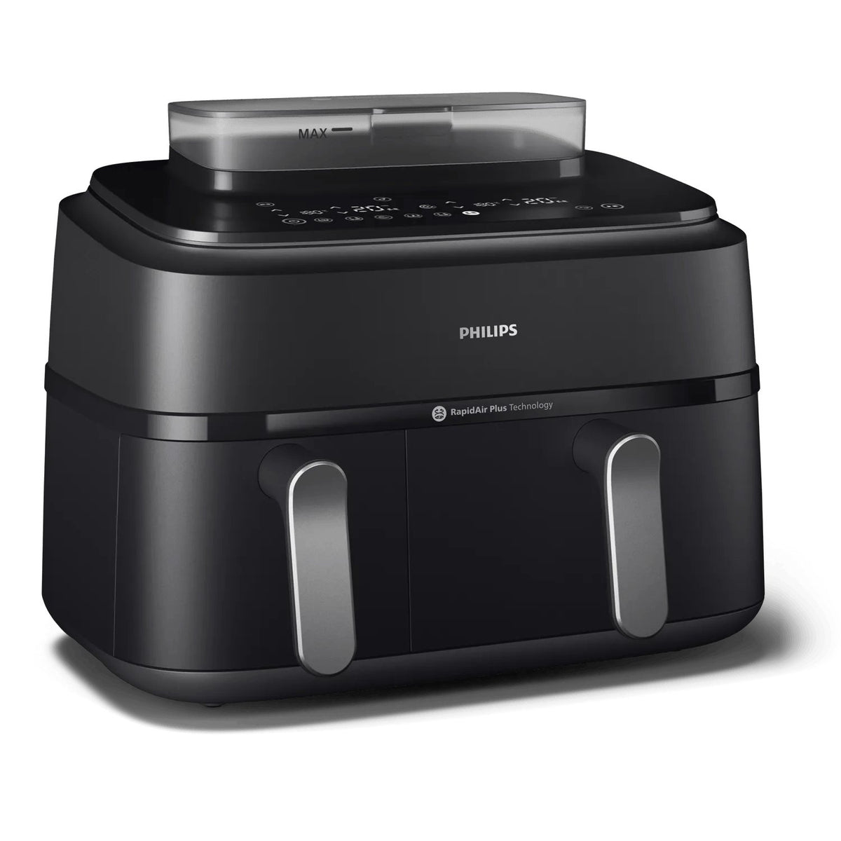EAN 8720389047459 - Philips 5000 series NA551/00 freidora Doble 9 L Independiente 2750 W Freidora de aire caliente Negro, Pla imagen 1