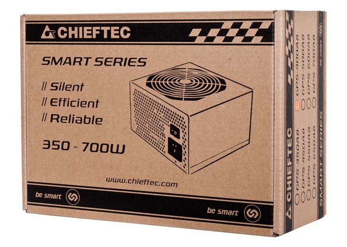 EAN 4710713239531 - Chieftec Smart GPS-500A8 unidad de fuente de alimentación 500 W 20+4 pin ATX ATX Negro imagen 6