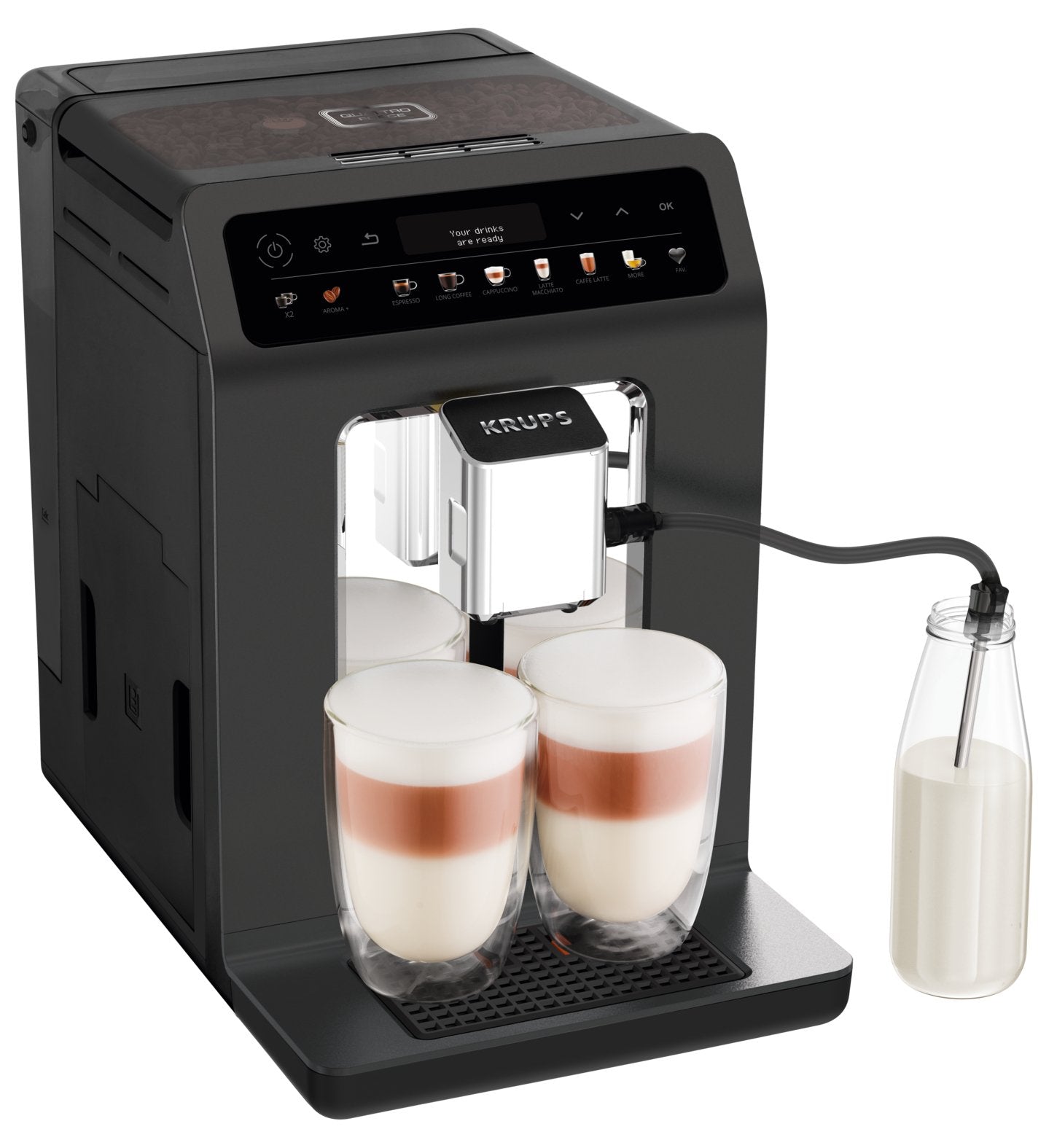 Krups Evidence Ea895n10 Cafetera Eléctrica Totalmente Automática Máquina Espresso 2,3 L