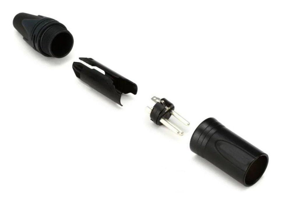 Equip Cableverbinder 3-Polig Mecker Negro