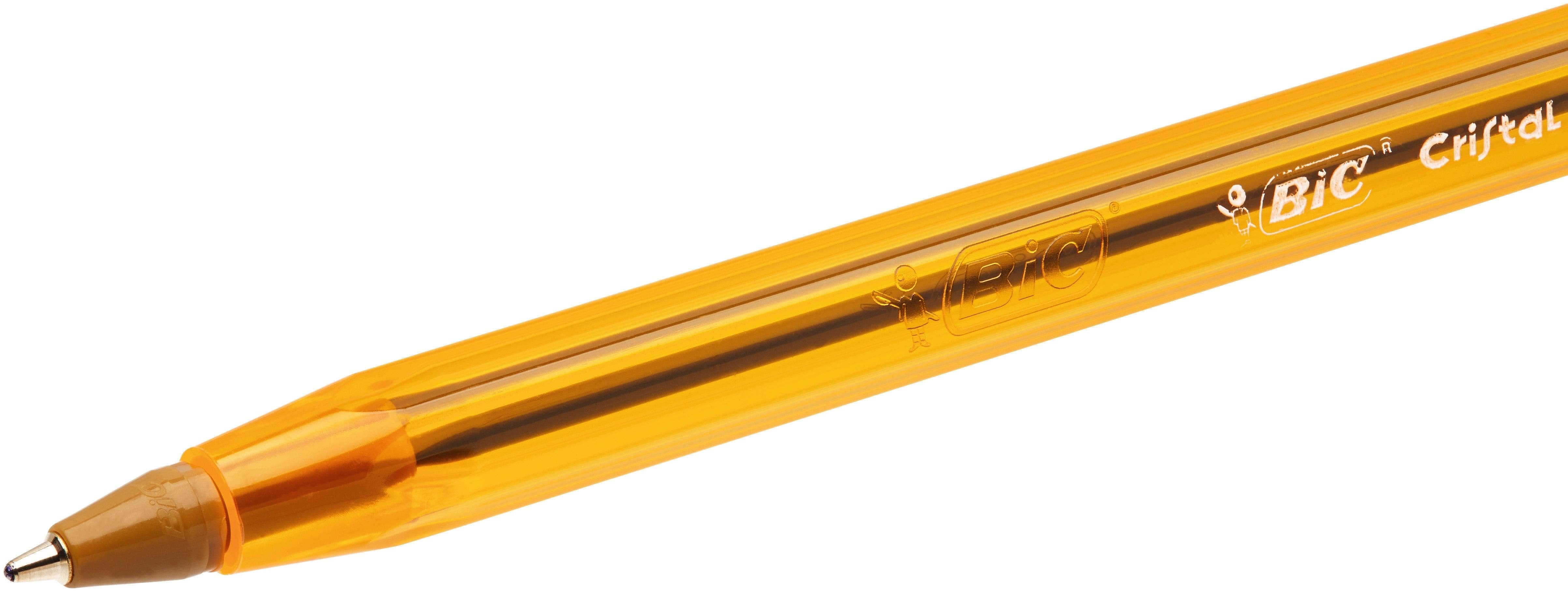 Bic Bolígrafo Cristal Original Fine Negro Caja -50u-