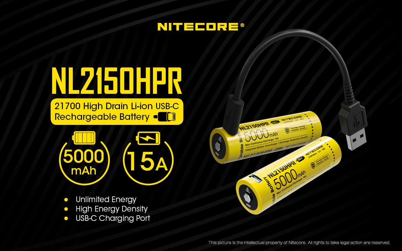 EAN 6952506493739 - Nitecore NL2150HPR batería recargable industrial Ión de litio 5000 mAh 3,6 V imagen 15