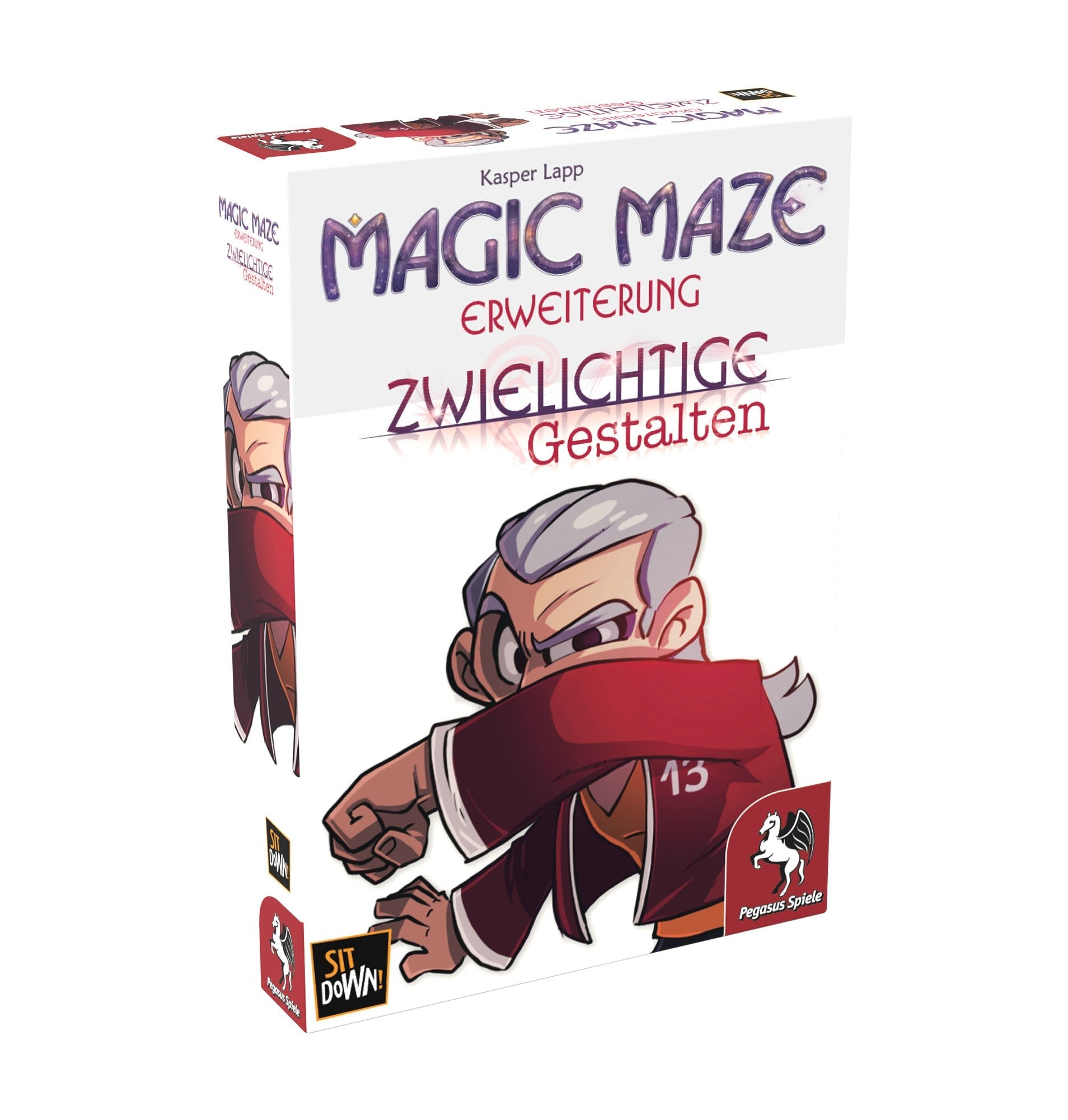 Pegasus Magic Maze: Personajes Sombríos, Expansión Del Juego De Mesa 57203g