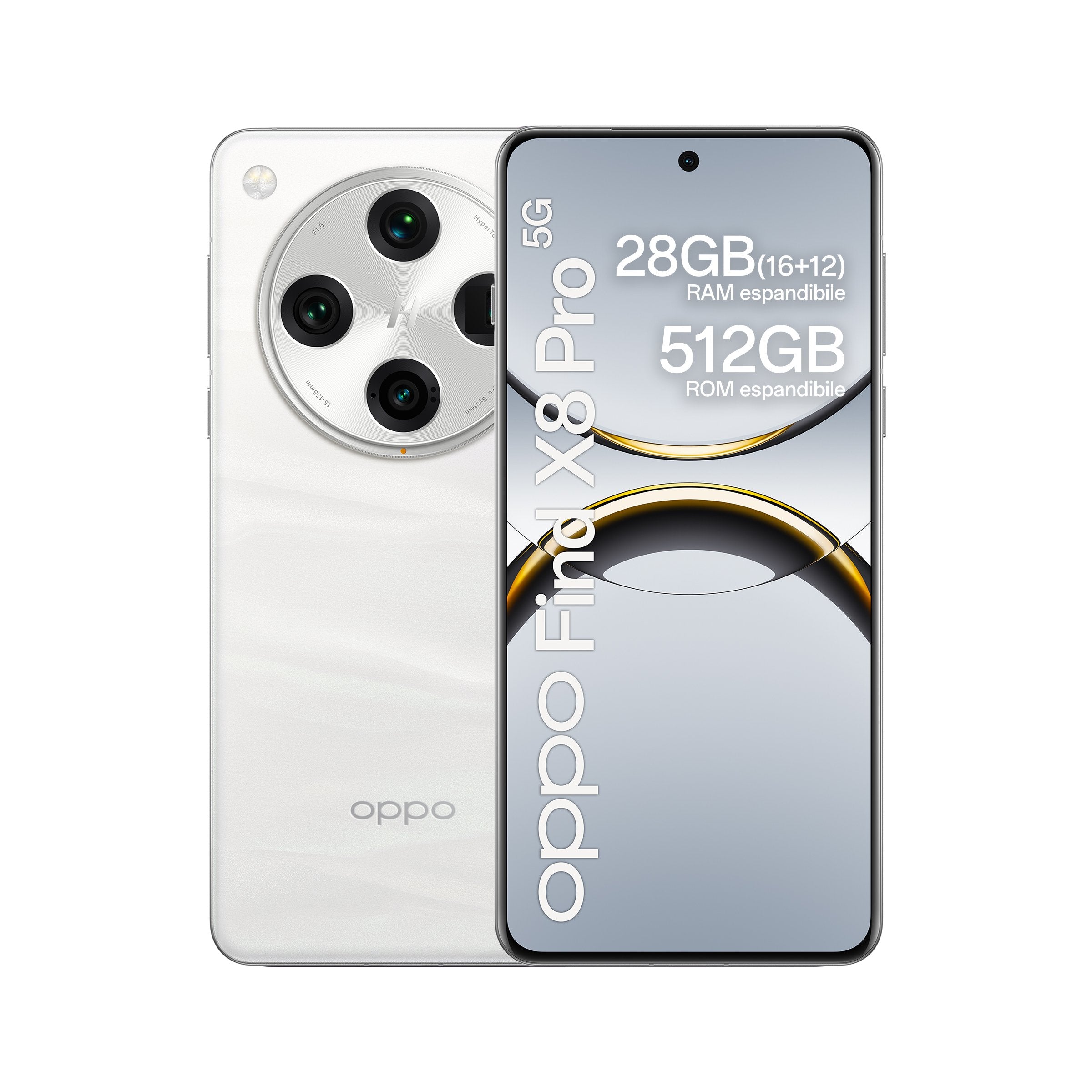 EAN 6932169357104 - OPPO Find X8 Pro 17,2 cm (6.78") SIM doble Android 15 5G USB Tipo C 16 GB 512 GB 5910 mAh Blanco imagen 1