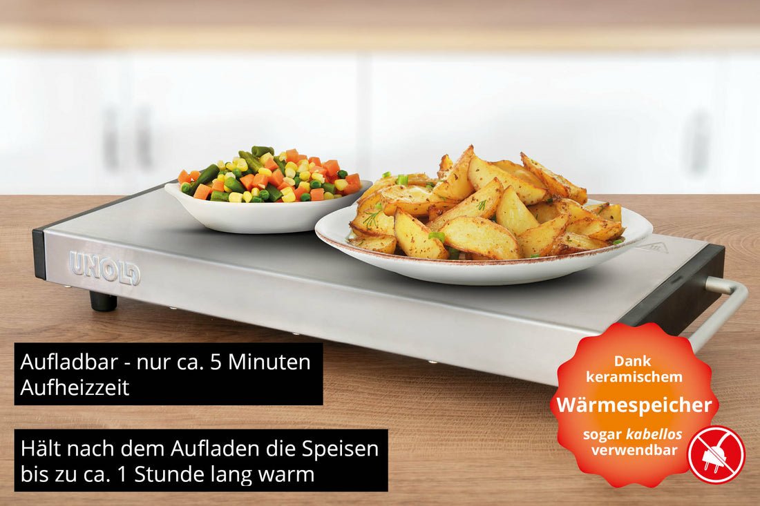 EAN 4011689588457 - Unold Elena calentador de alimentos Negro, Acero inoxidable imagen 2