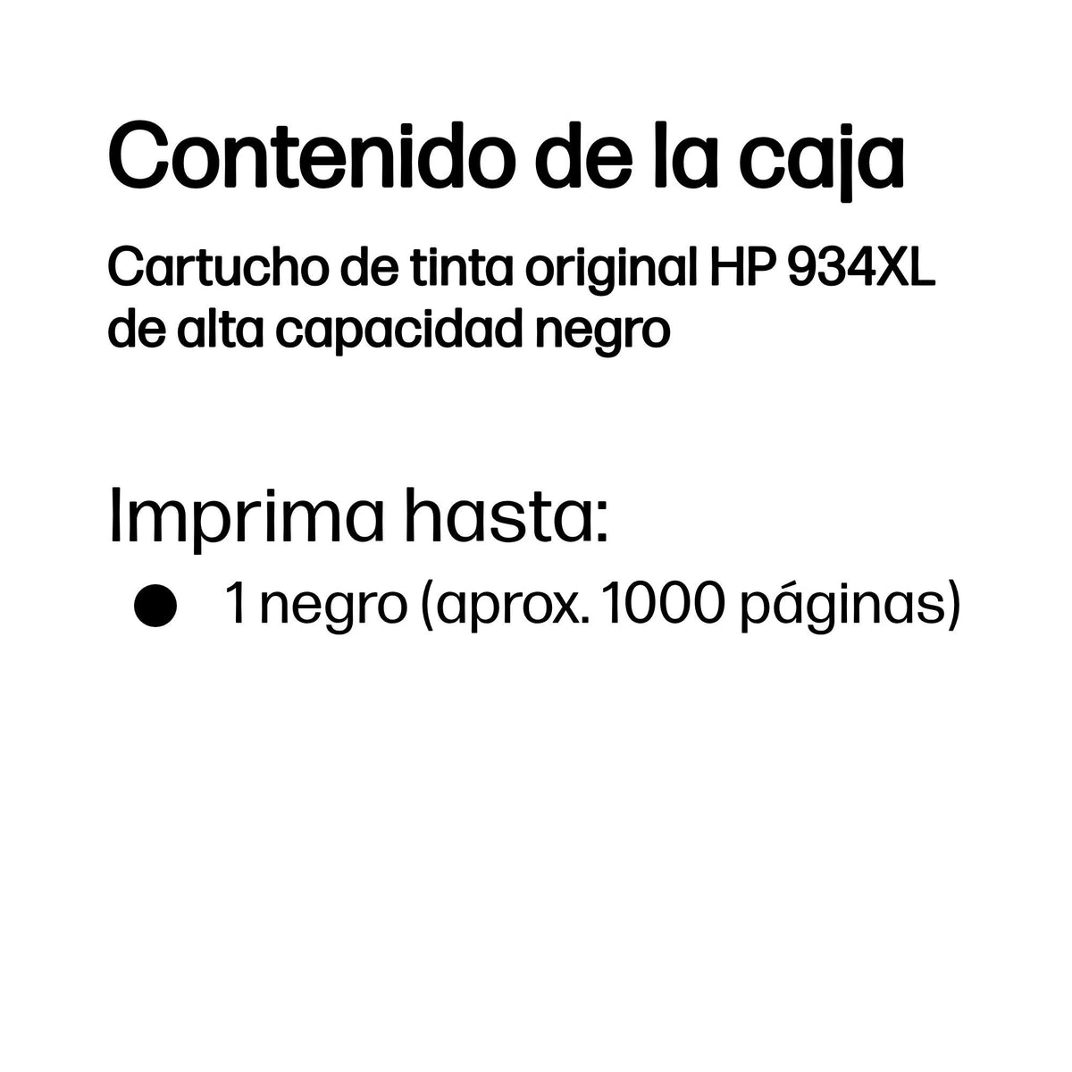 EAN 0888182031681 - HP 934XL High Yield Black Original Ink Cartridge cartucho de tinta 1 pieza(s) Alto rendimiento (XL) imagen 3