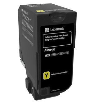 EAN 0734646614375 - Lexmark 74C2SY0 cartucho de tóner 1 pieza(s) Original Amarillo imagen 1