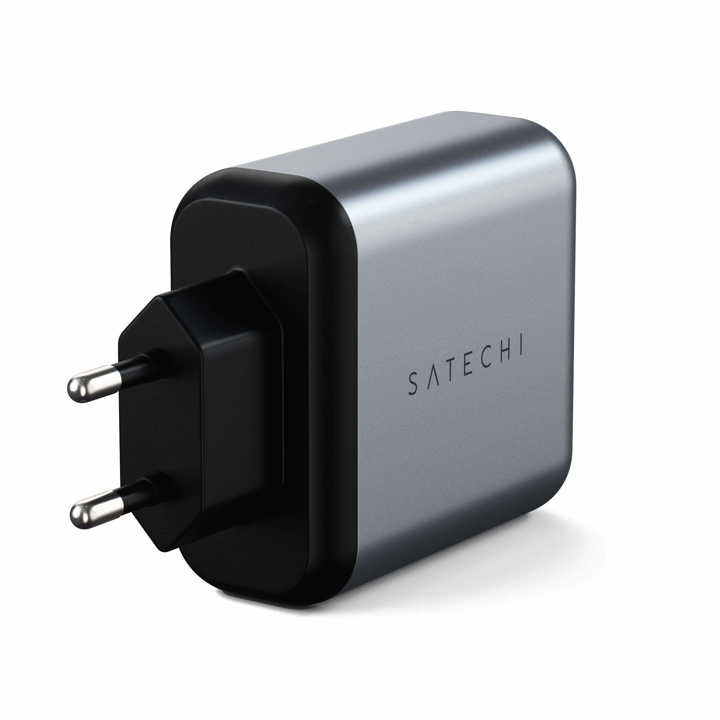 Satechi 30w Dual Port Wall Charger Space Gray