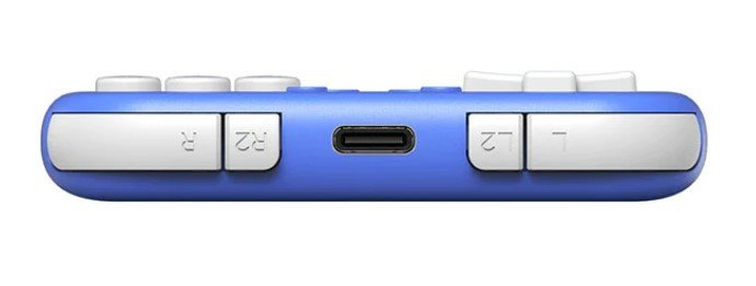 8bitdo Micro Bluetooth Gamepad Azul, Para Nintendo Switch, Android, Raspberry Pi Ret00384