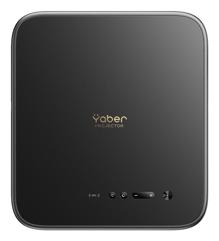 Yaber K3 Smart Projector, 1000 Ansi Lumens, Full Hd 1080p Lcd Projector With 4k Support, Dual Jbl 10w Speakers With Dolby Audio, Google Tv With Netflix And 7000+ Apps, Auto Focus, Auto Keystone Correc