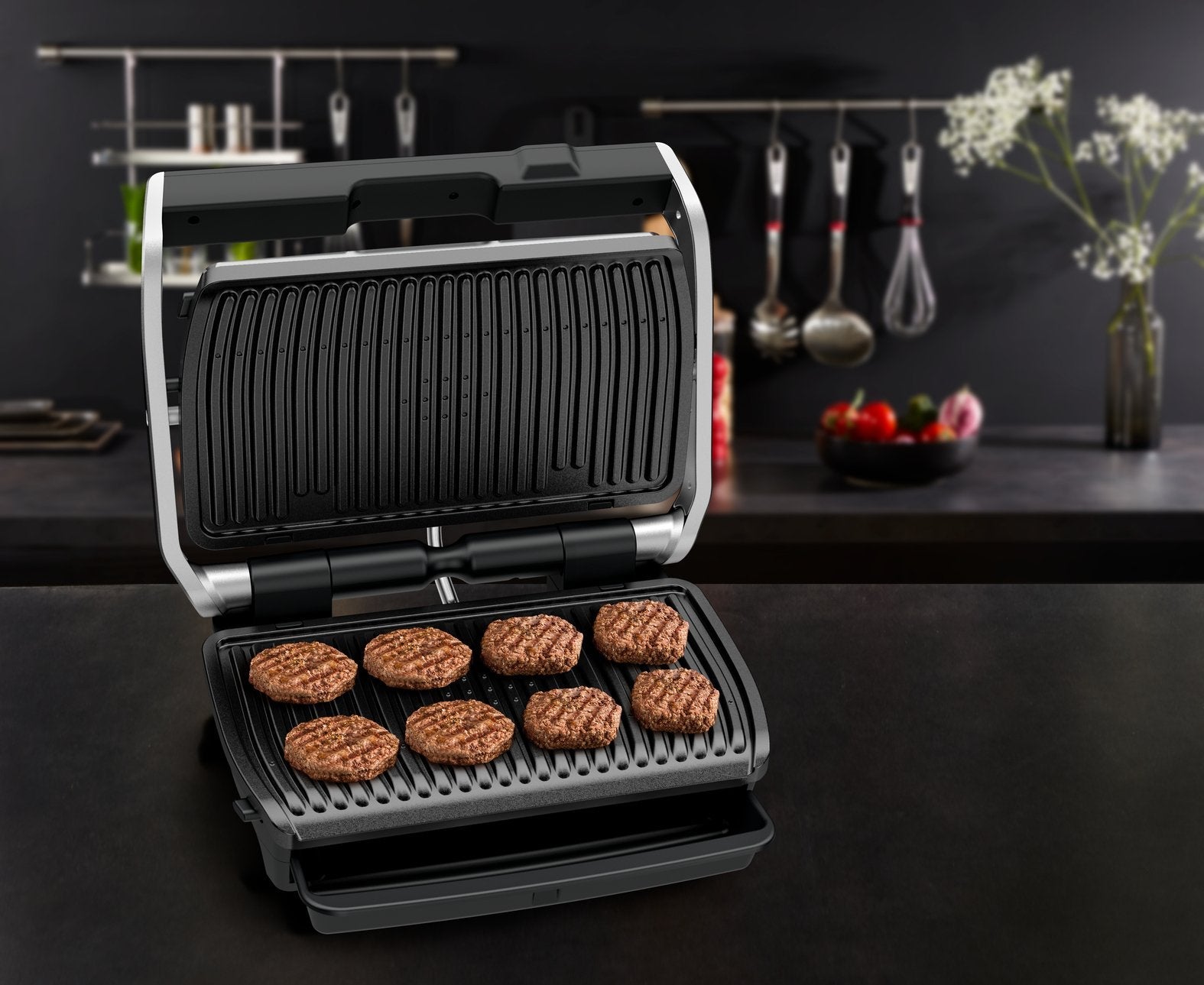 Tefal Optigrill Elite Xl Gc760d Parrilla Eléctrica De Contacto