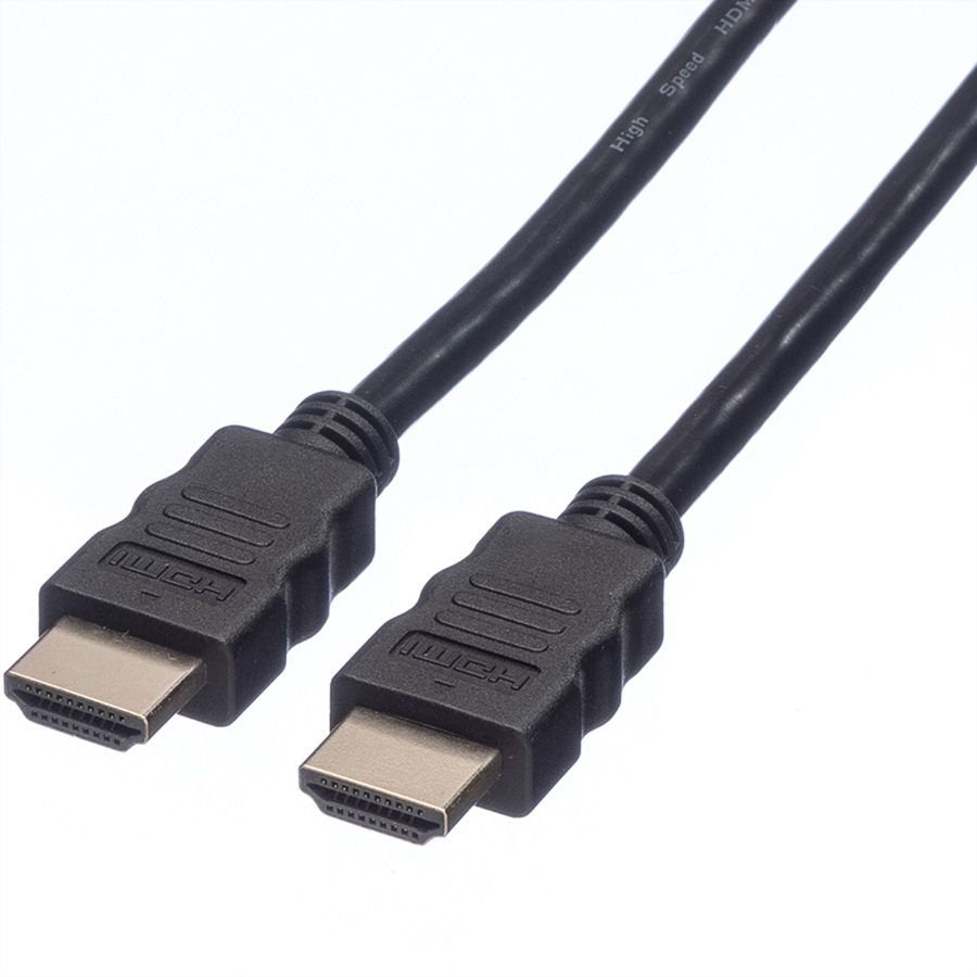 Roline Hdmi High Speed Cable Mit Ethernet, Schwarz, 1,5 M