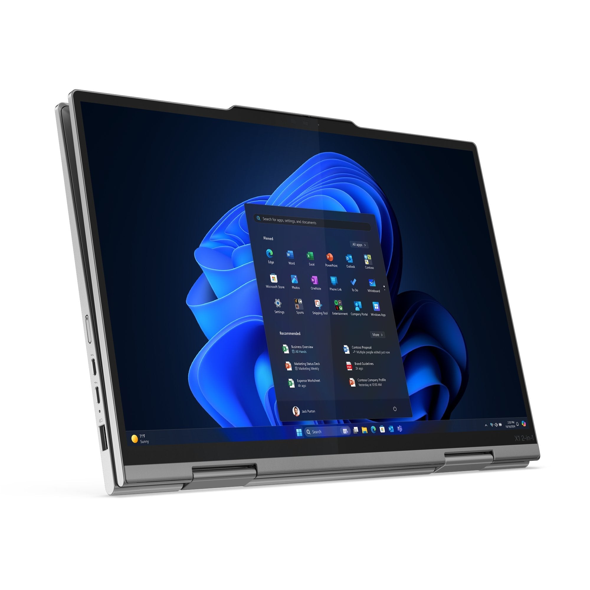 Portátil Thinkpad X1 Series X1 2-In-1 G10 14  2.8k Oled 500n 120hz Touch Intel Core Ultra 7 258v 32gb Lp5x-8533 1tb Ssd Win 11 Pro 3yr Depot