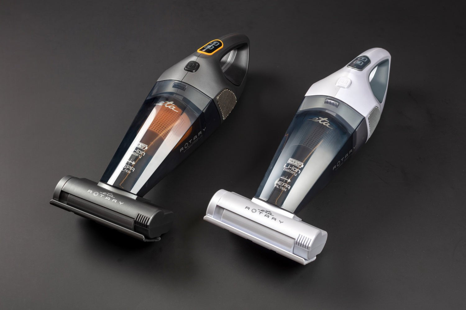 Eta Eta242590000 Aspiradora De Mano Rotativa, Autonomía 30 Min, Gris Blanco