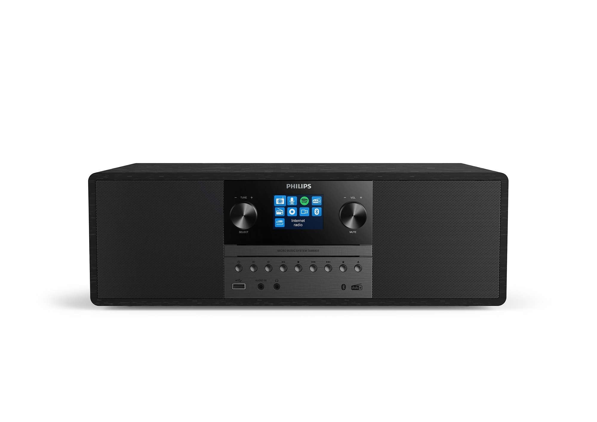 Philips Tam6805/10 Microcadena 50 W Negro (Philips Tam6805 Bluetooth Micro Music System)