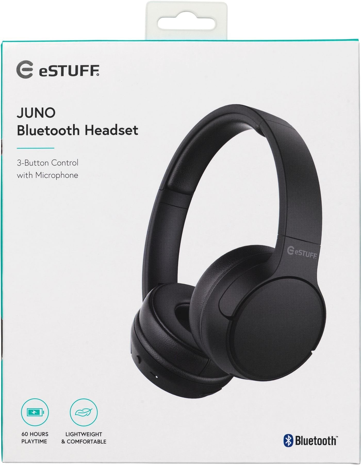 Estuff Es652700 Auriculares Inalámbrico Usb Tipo C Bluetooth Negro