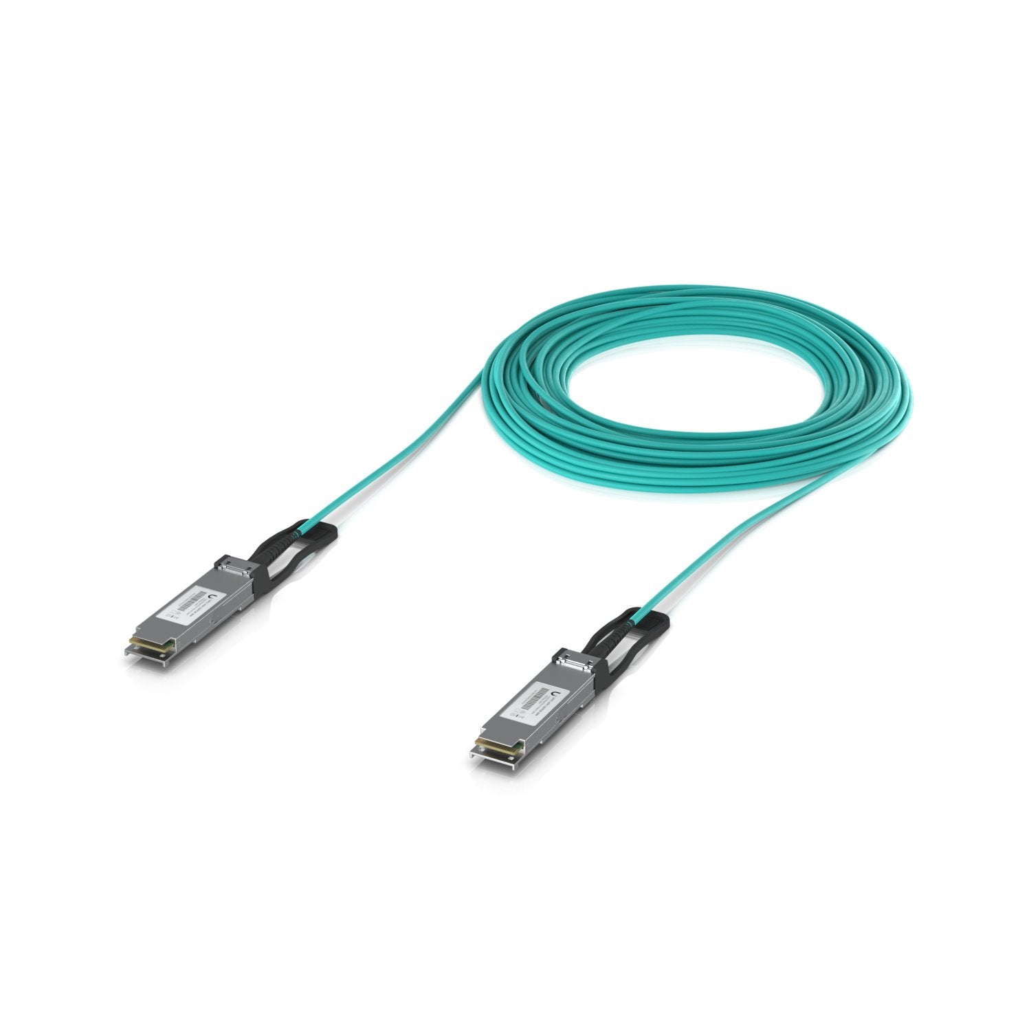 EAN 0810084690093 - Ubiquiti UACC-AOC-QSFP28-30M Cable de fibra óptica e InfiniBand Color aguamarina imagen 1