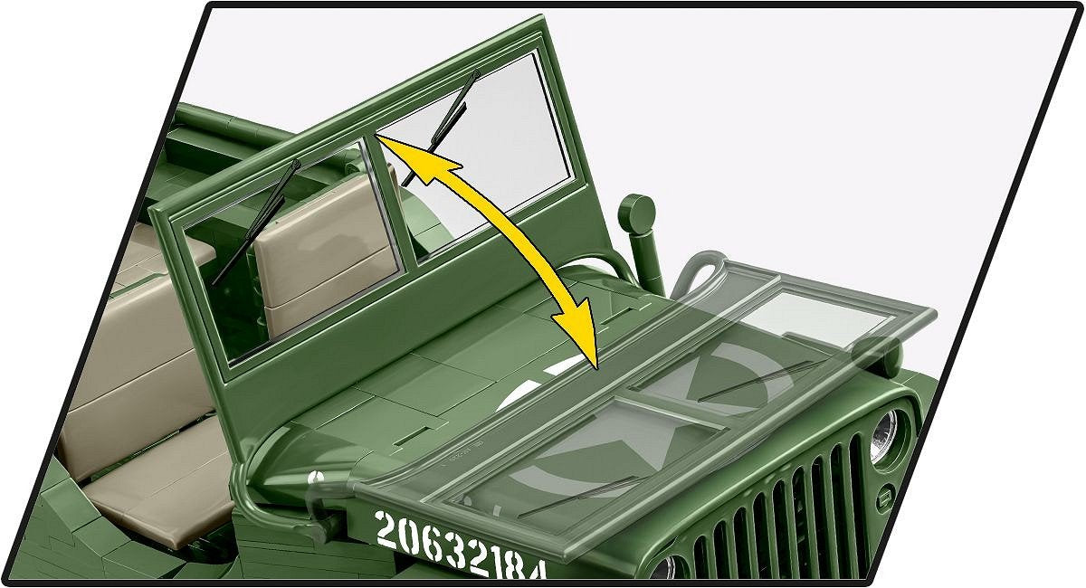 Cobi Willys Mb & Trailer Executive Edition Cobi-2804