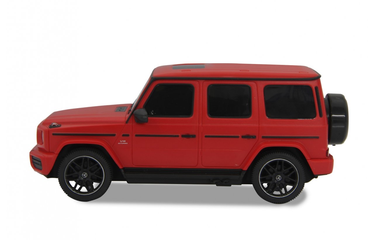 Jamara Mercedes-Benz Amg G63 Modelo Controlado Por Radio Coche Motor Eléctrico 1:24, Radiocontrol Rojo/Negro, Coche, 1:24, 6 Año(S)