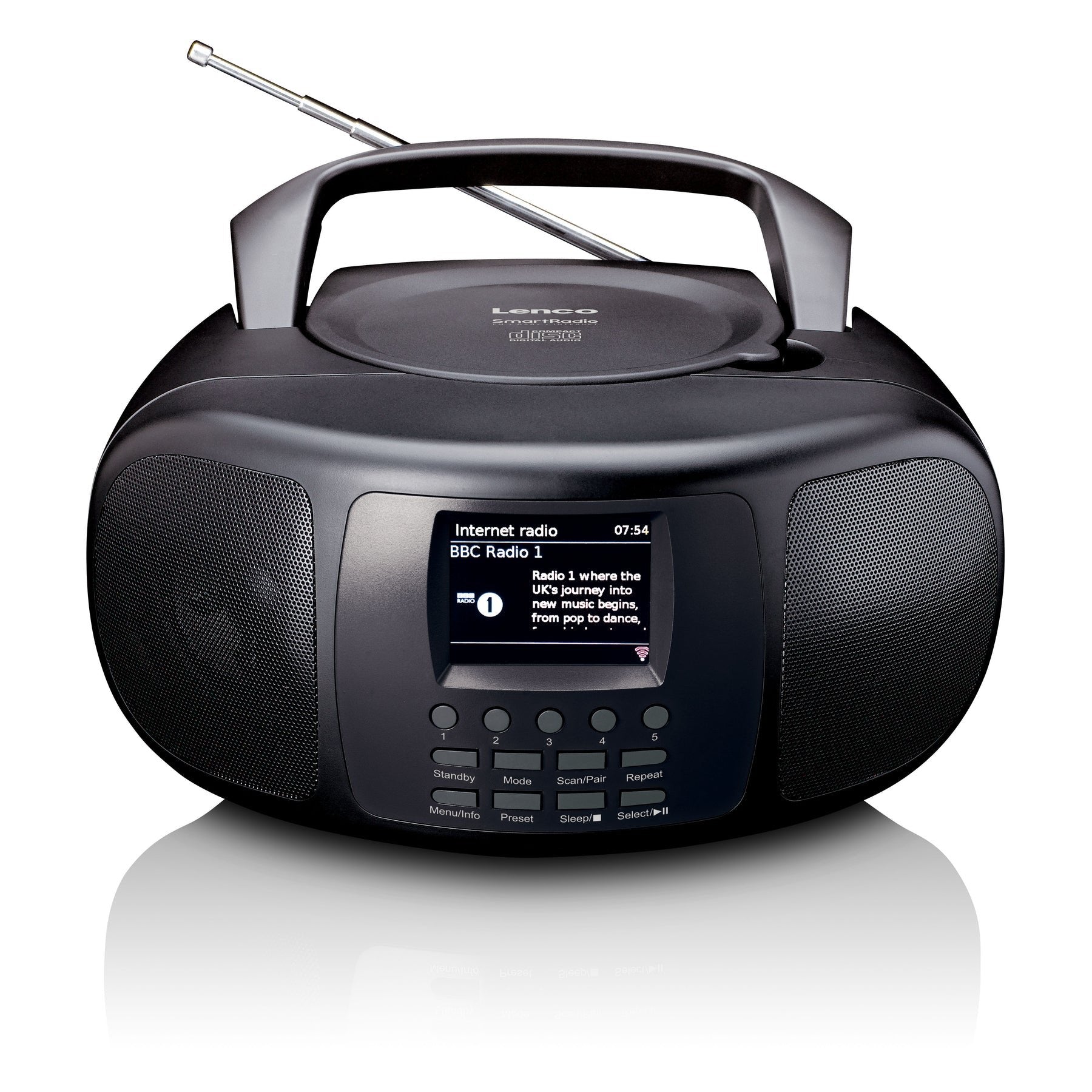 EAN 8711902078272 - Lenco SCD-6000 radio Portátil Digital Negro imagen 3