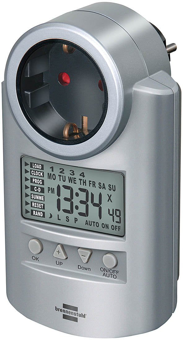 EAN 4007123192038 - Brennenstuhl Primera-Line Digital Weekly Timer DT Plata imagen 1