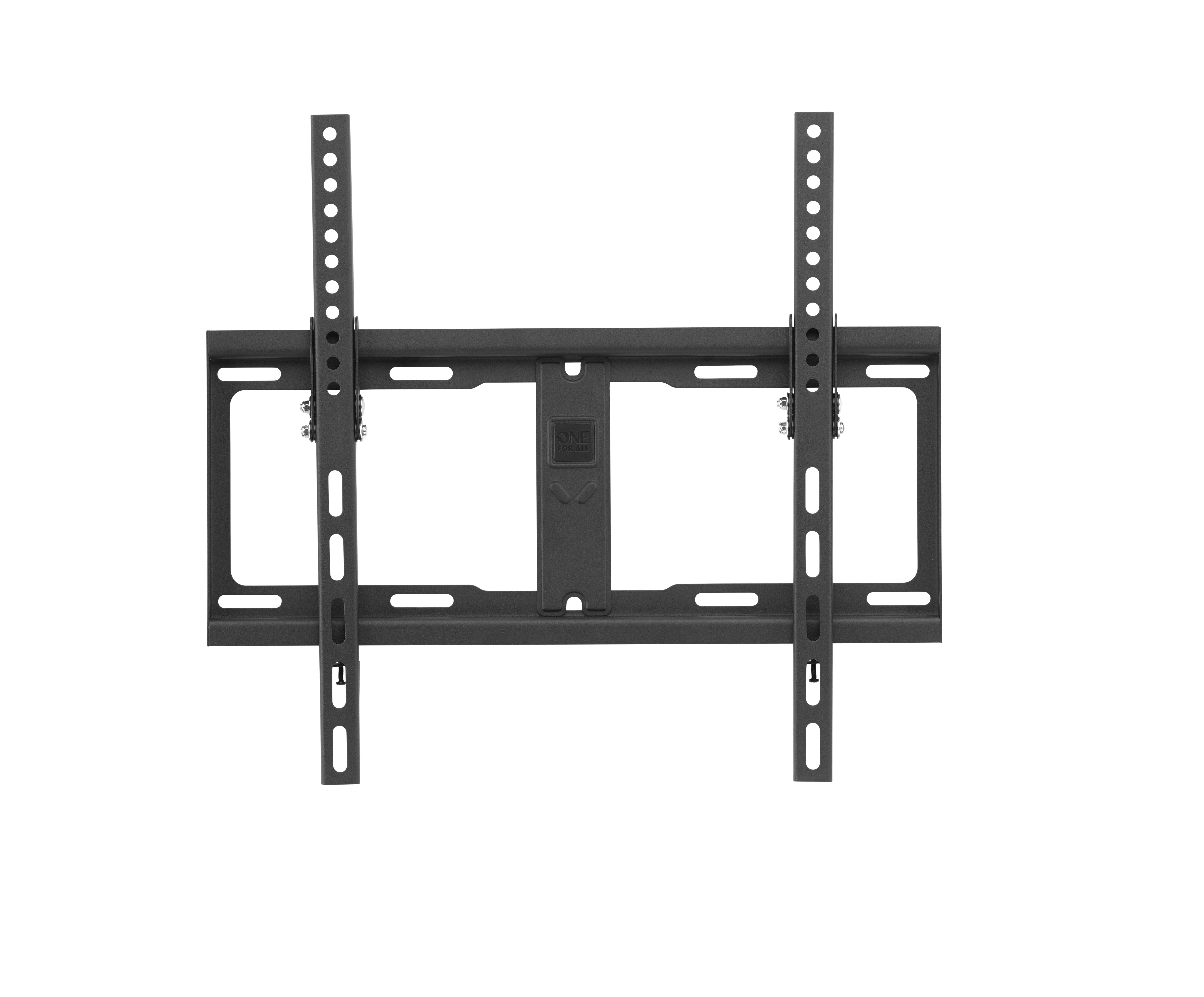 Soporte De Pared One For All Wm4421, Negro, Ultraplano, Inclinable Wm4421