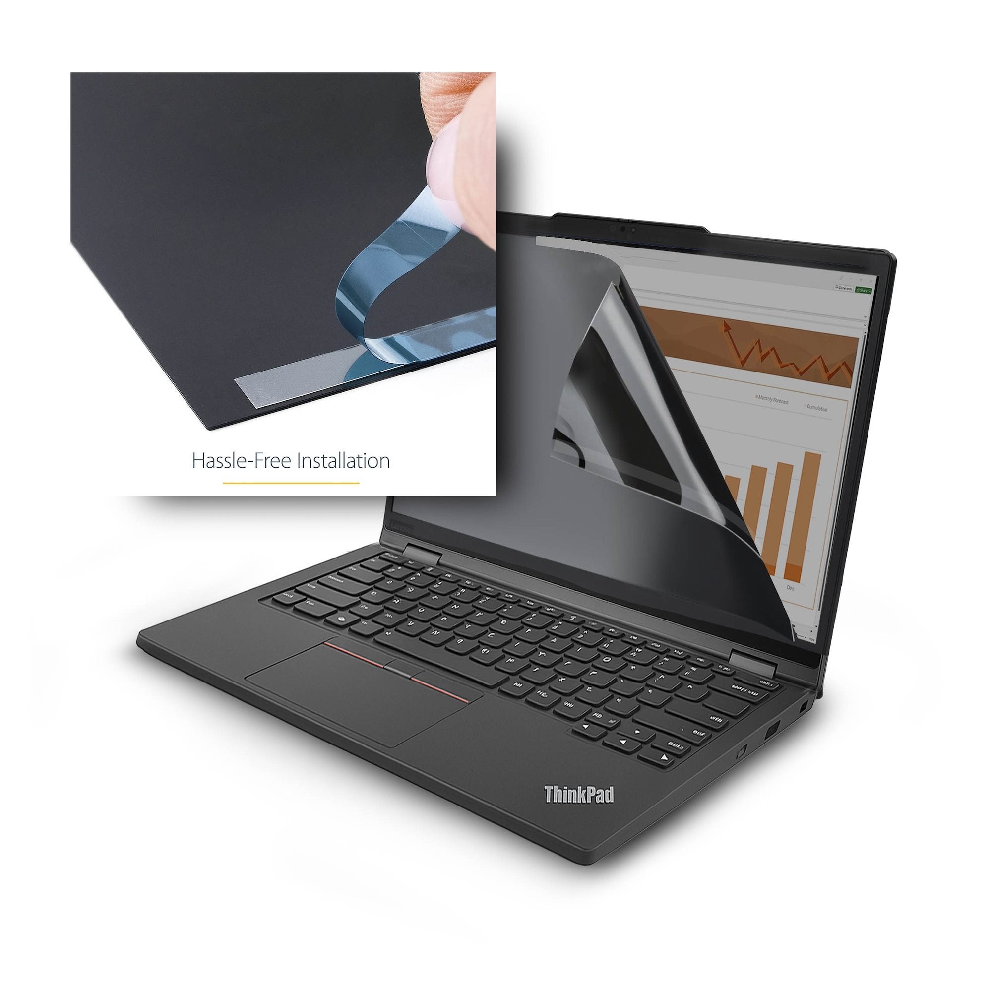 EAN 0065030925860 - StarTech.com X13Y4-PRIVACY-SCREEN filtro para monitor 33,8 cm (13.3") Portátil Filtro de privacidad para imagen 5