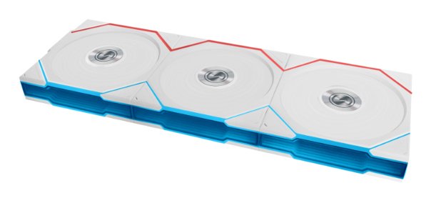 Ventilador 120x120 Lian Li Unifan Tl120 Wireless White 3