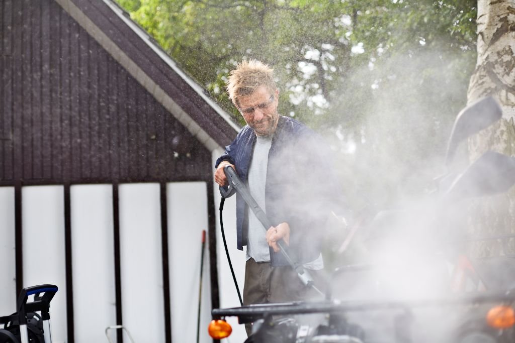 Nilfisk Premium 200-15 Eu Hidrolimpiadora Electricidad 650 L/H Azul, Negro