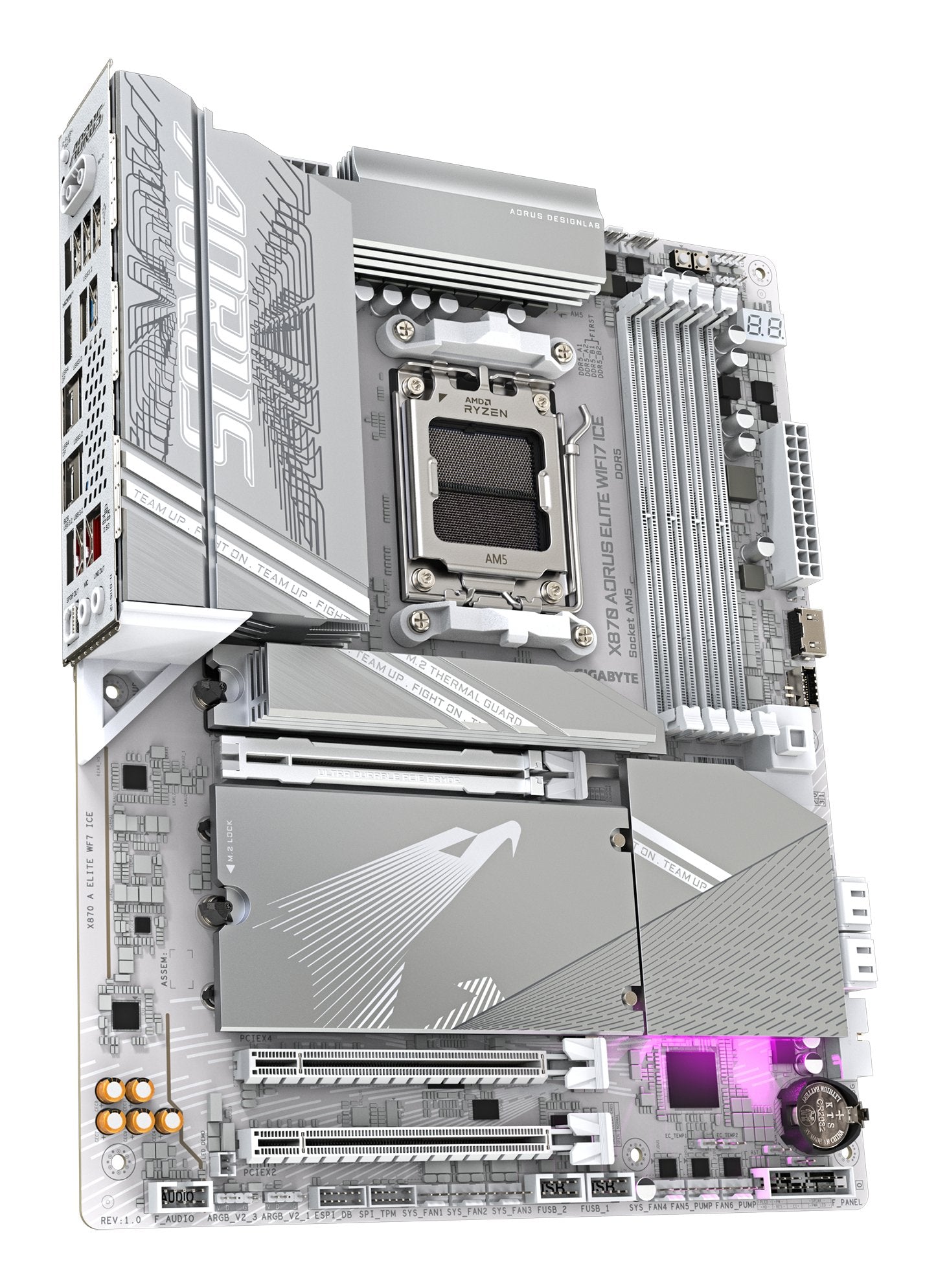 EAN 4719331864682 - GIGABYTE X870 AORUS ELITE WIFI7 ICE AMD X870 Zócalo AM5 ATX imagen 3