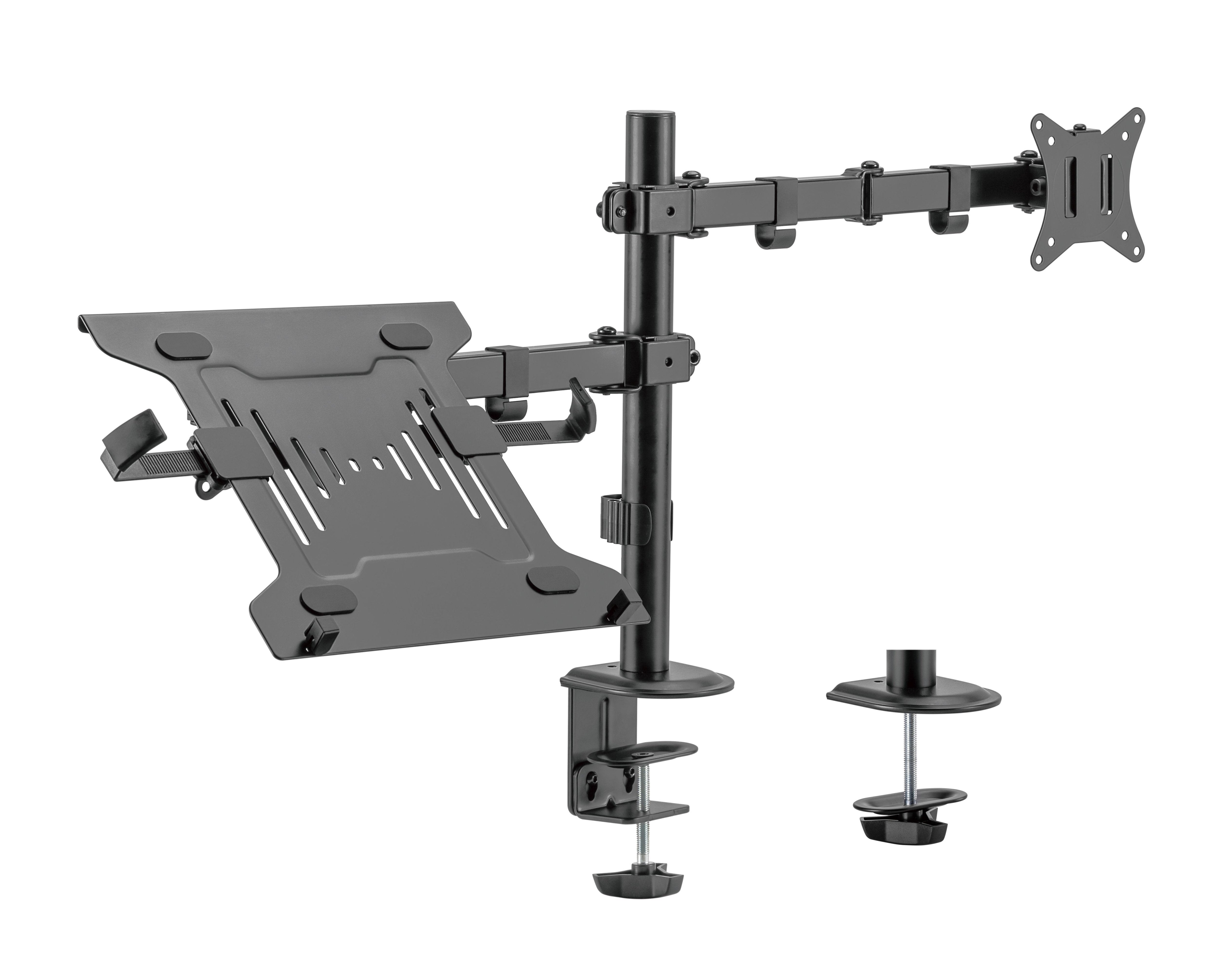 EAN 8716309126083 - Gembird MA-DA-03 soporte para monitor 81,3 cm (32") Escritorio Negro imagen 5