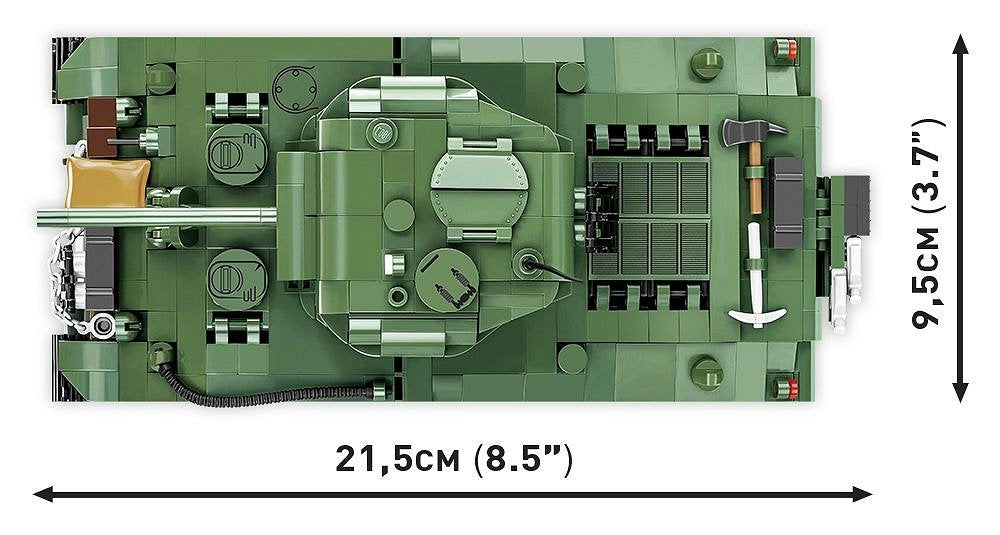 EAN 5902251025700 - COBI M4A3 Sherman imagen 9