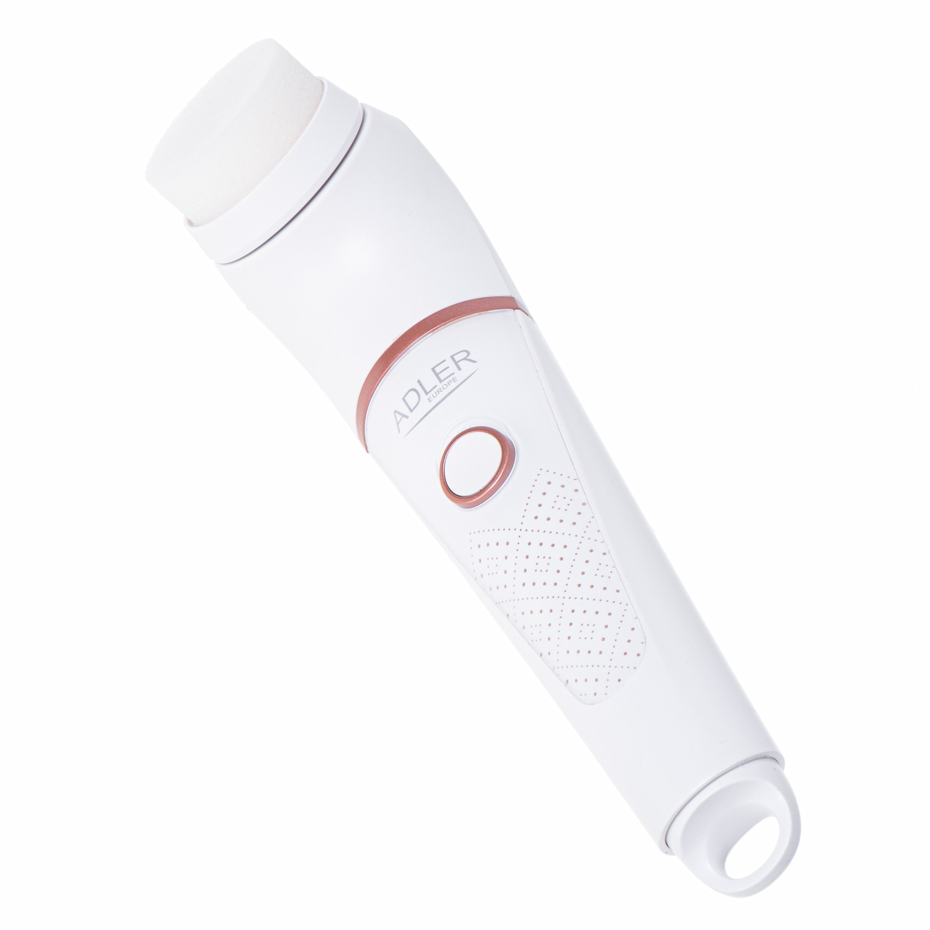 Adler Ad 2178 Cepillo De Limpieza Facial Cepillo Vibrador Y Giratorio Blanco Batería