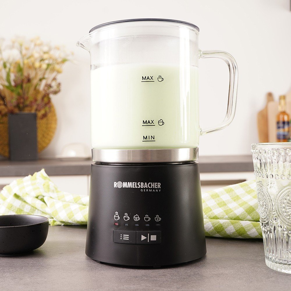 EAN 4001797856500 - Rommelsbacher MS 625 espumador o calentador de leche Automatic milk frother/warmer Negro, Acero inoxidabl imagen 5