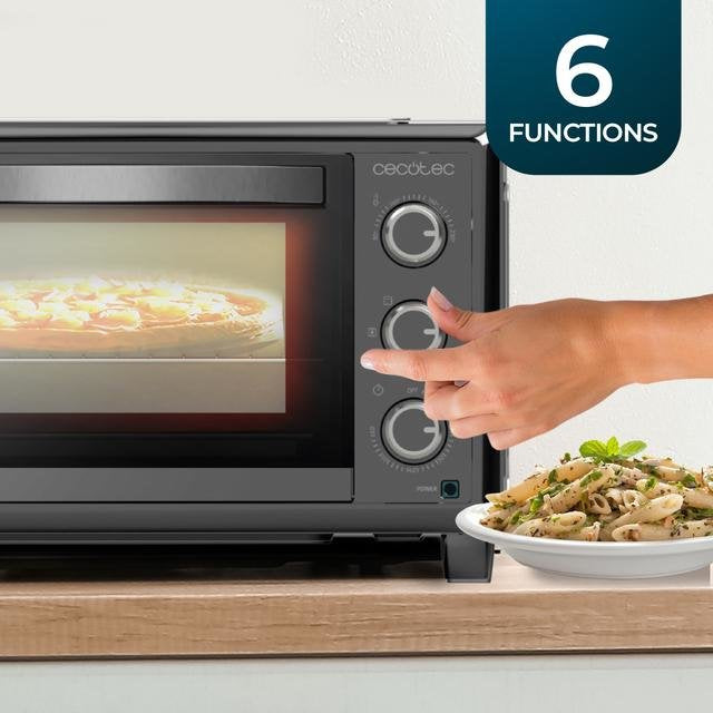 EAN 8435484038188 - Cecotec 03818 horno 26 L 1500 W Negro imagen 6