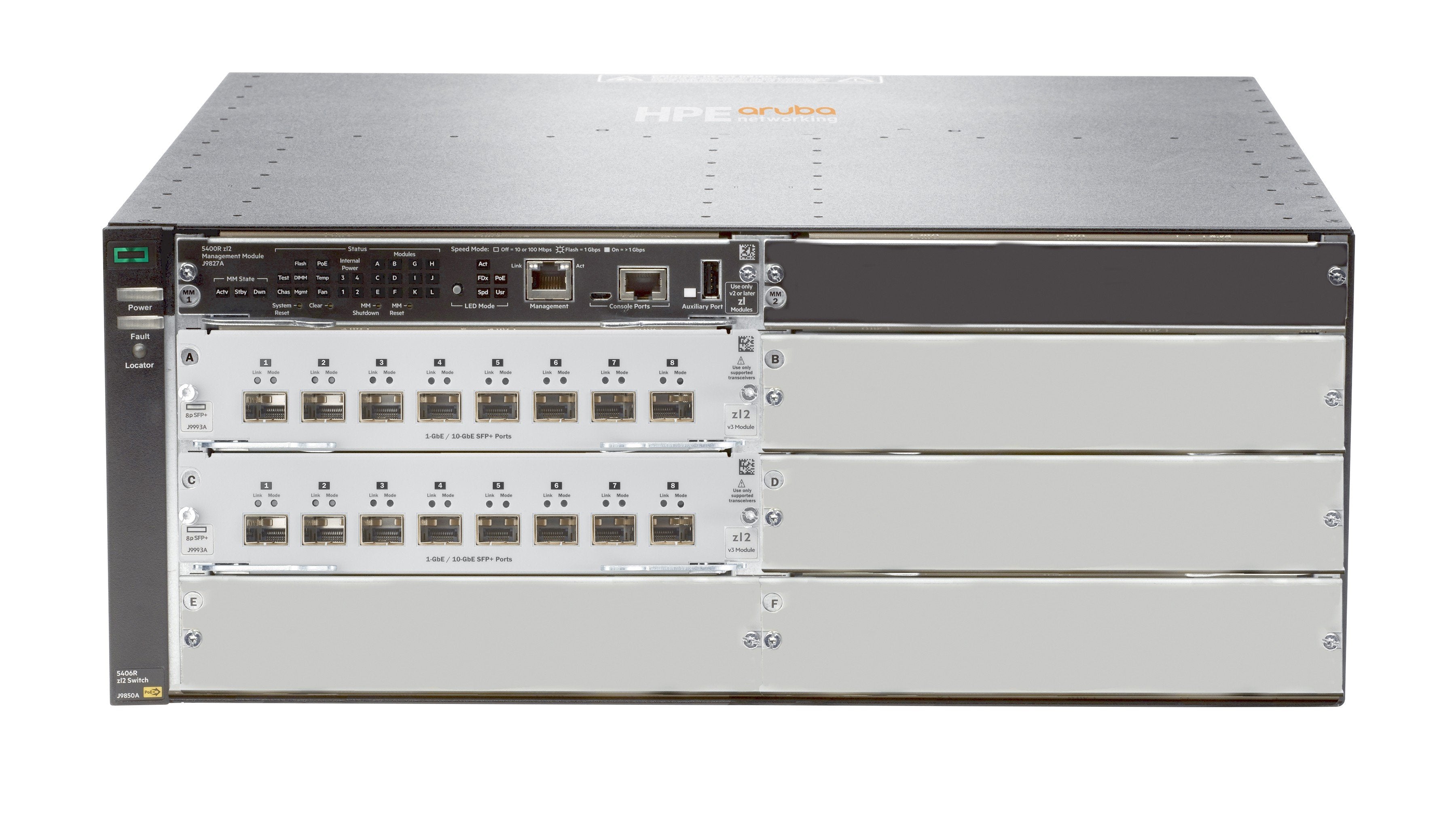 Hewlett Packard Enterprise 5406r Plata