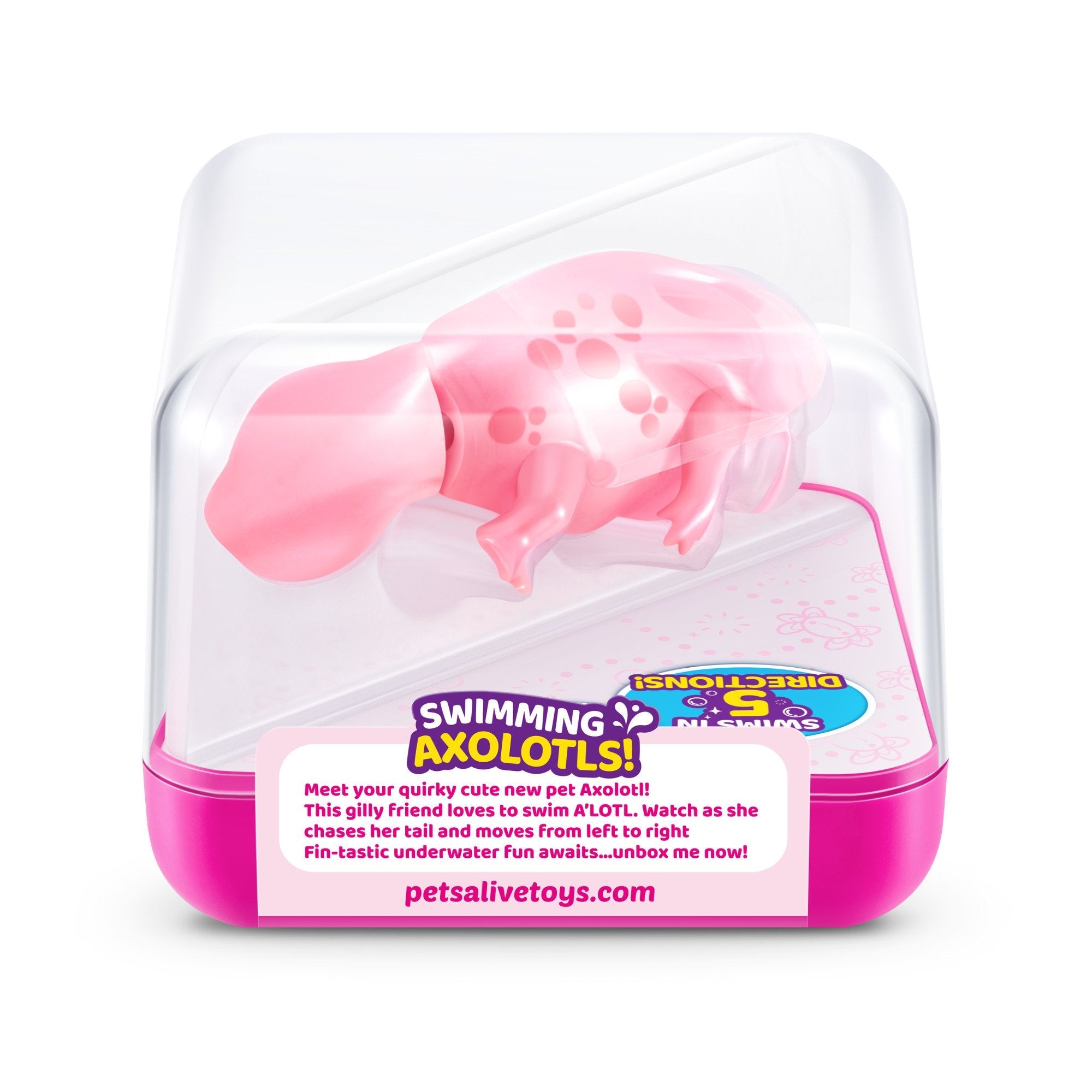 Zuru Pets Alive - Axolotls De Natación, Artículo Ordenado De Personajes, Una Figura 9556uq1