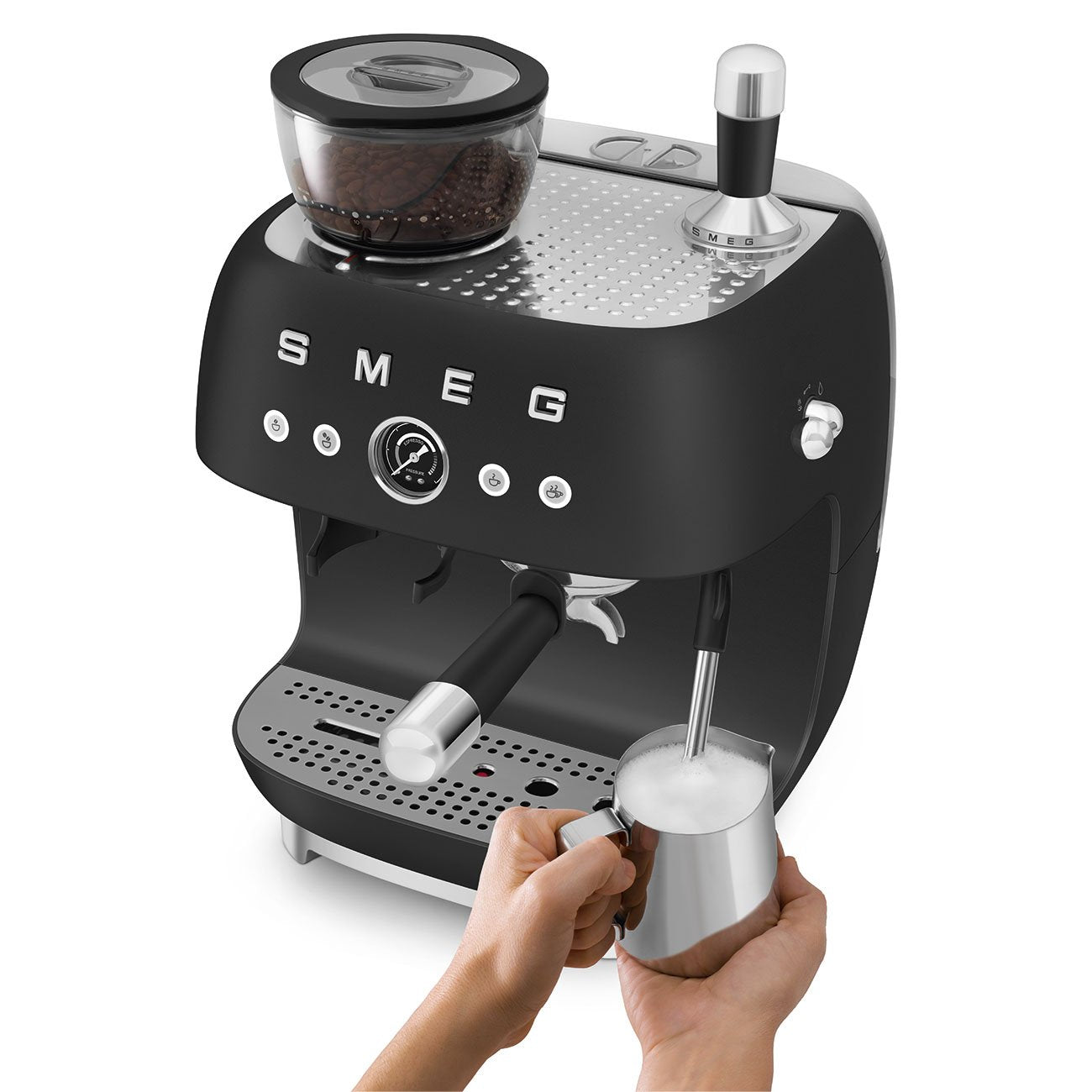 EAN 8017709354572 - Smeg EGF03BLMEU cafetera eléctrica Manual Máquina espresso 2,4 L imagen 5