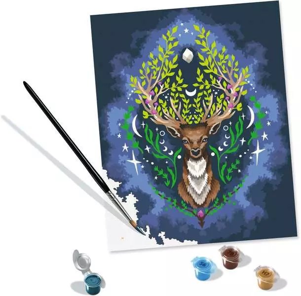 Ravensburger Creart - Pixie Cold: Mystic Deer, Malen 23640