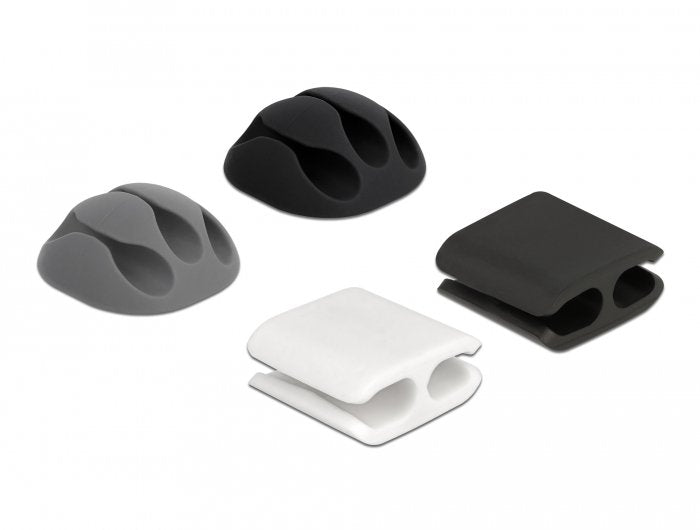 Delock Cablehalter Und Cableclip Set 4 Stück