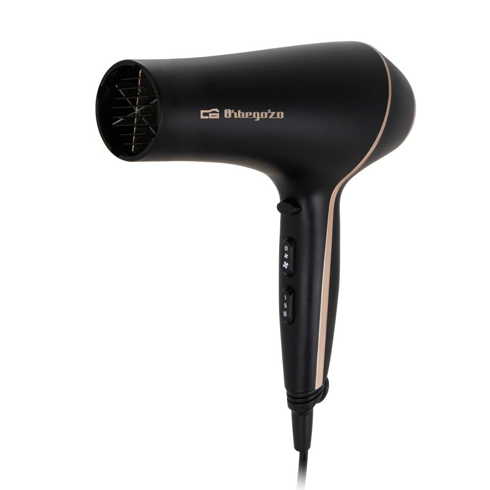 EAN 8436044538353 - Orbegozo SE-2065 secador 2000 W Negro, Cobre imagen 2