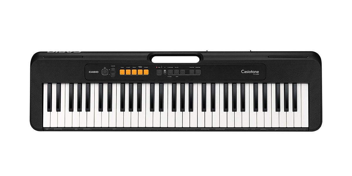 Casio Ct-S100 Piano Digital 61 Llaves Negro, Blanco