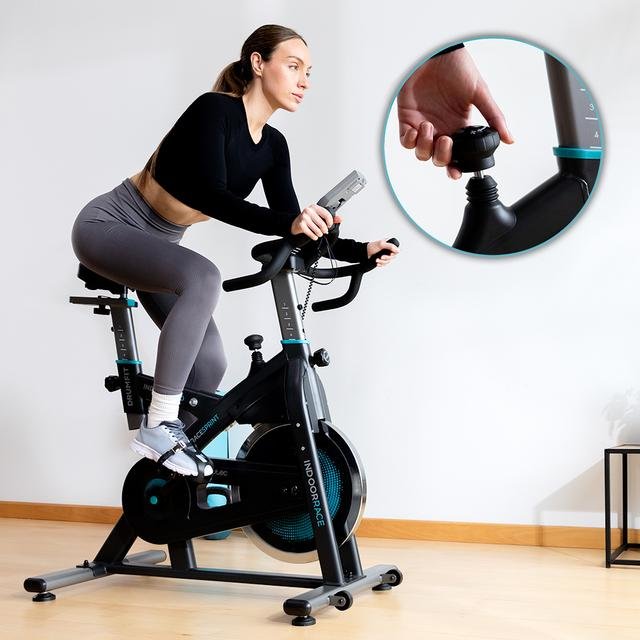 EAN 8435484072458 - Cecotec DrumFit Indoor 24000 Race Sprint Bicicleta de ejercicio imagen 8