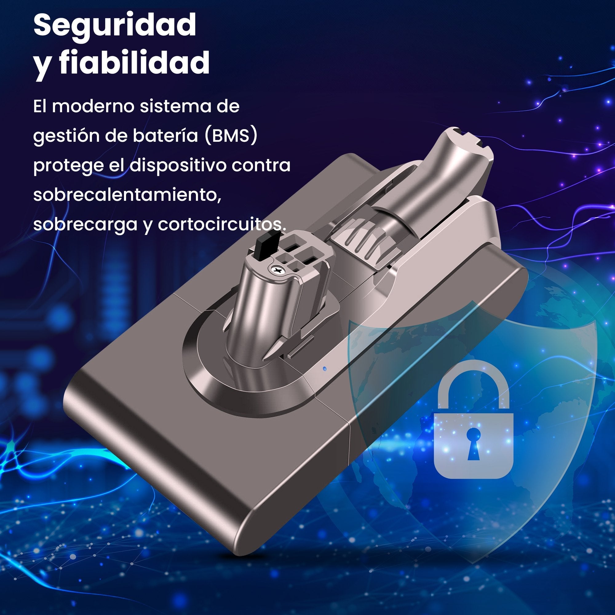Bateria Dyson, V11 (Click Type) 25.2v 4000mah