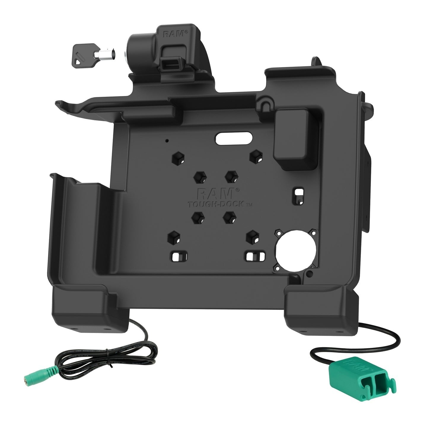 Ram©Power + Dual Usb Locking Dock For Zebra Et6x