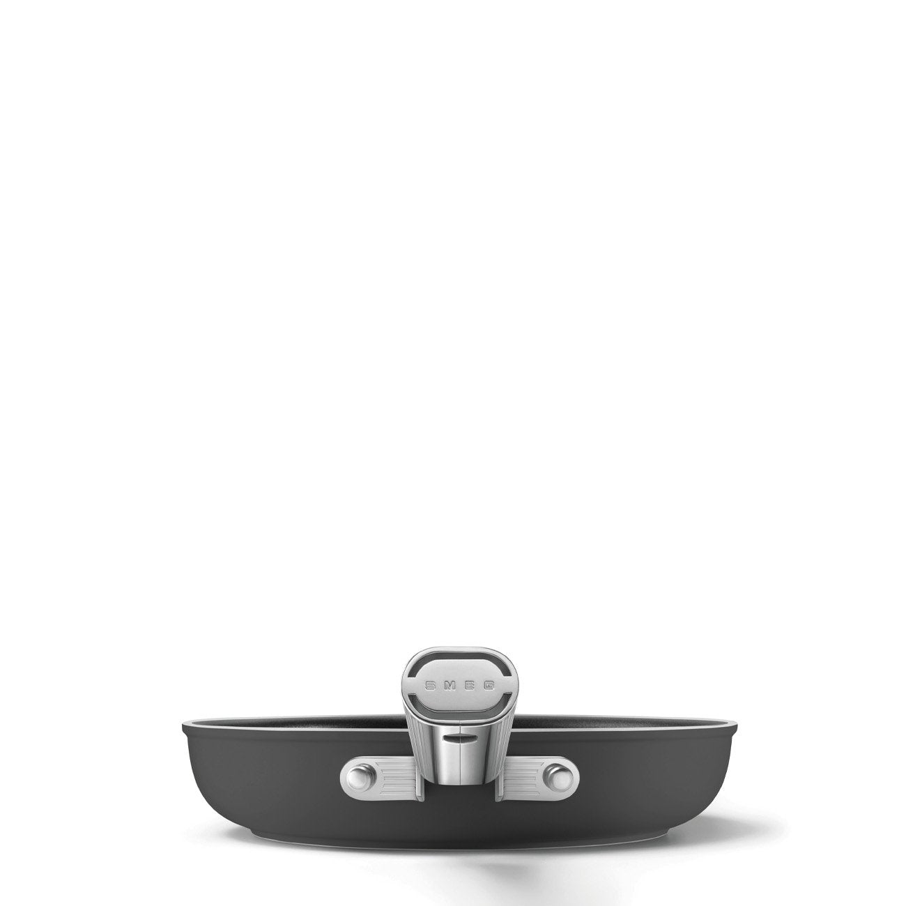 Smeg Fpf2002blm Bratpfanne, 20 Cm, Keramik, Edelstahlgriff, Mattschwarz