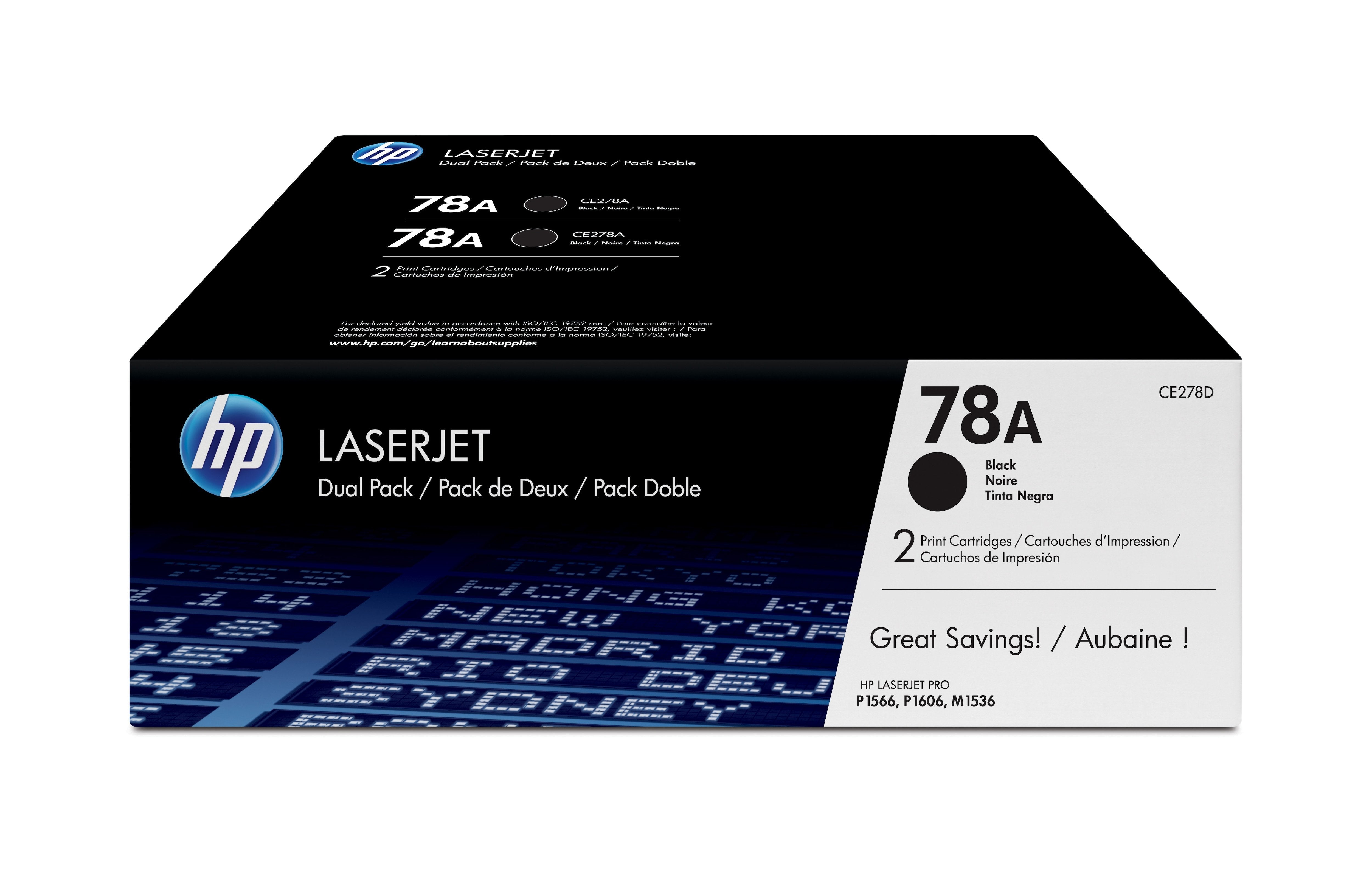 Tóner Original Hp 78a Multipack 2x Negro