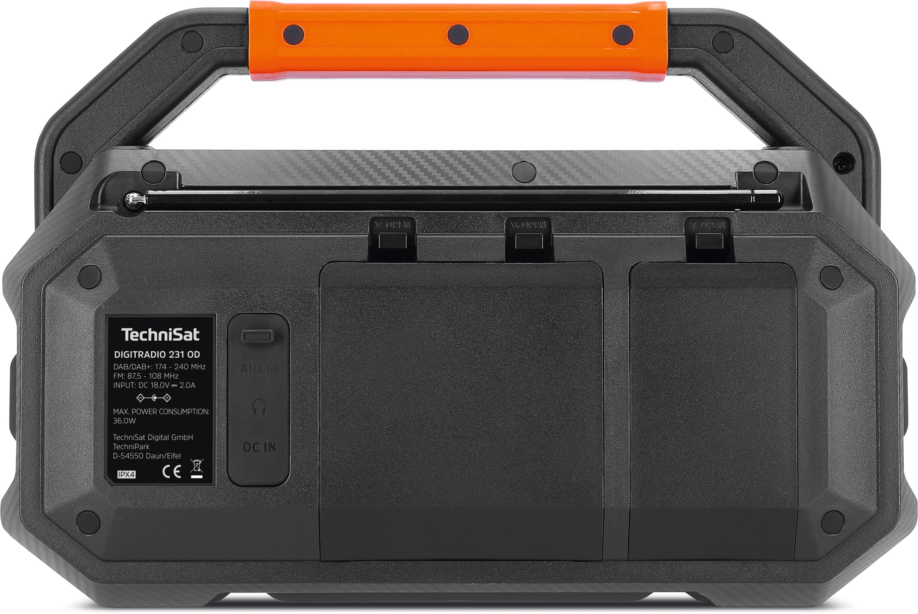 Technisat Digitradio 231 Od Schwarz