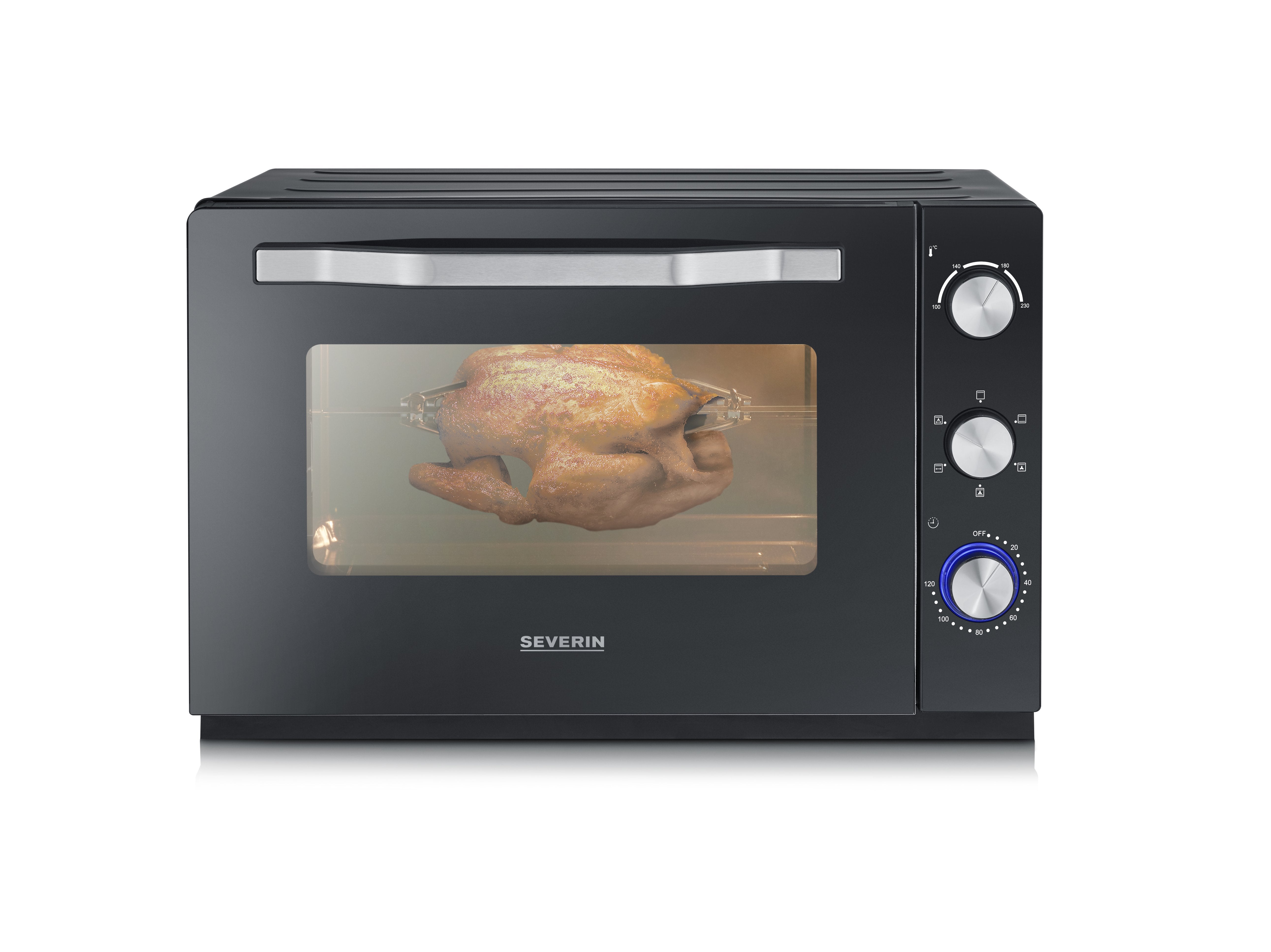 EAN 4008146040443 - Severin TO 2073 XXL horno tostador 60 L 2200 W Negro Parrilla imagen 3